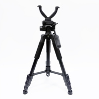 Trépied de chasse télescopique léger en alliage d'aluminium réglable en hauteur de 55 à 150 cm, 1,5 m, portable