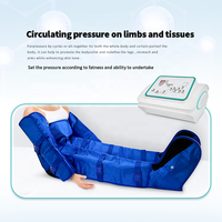 Presstherapy de drainage lymphatique du corps entier Machine à pression d'air avancée pour la perte de poids Detox Pressoterapia Pressotherapies