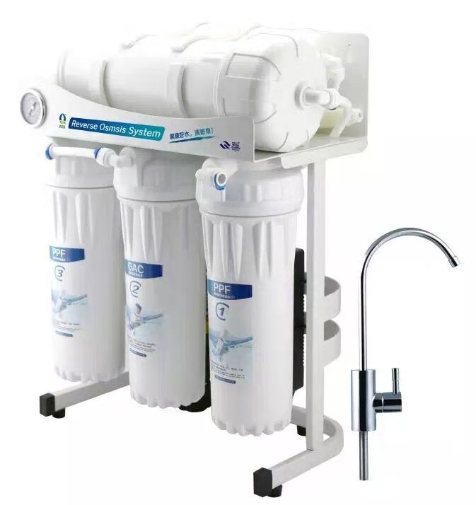 Kleine Omgekeerde Osmose 5 /6 /7 Stage Water Systeem Draagbare Ro Waterzuiveraar Omgekeerde Osmose Stand Water Filter met Uv