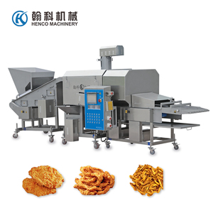 Máquina de Enharinar de Tambor para Carne Fresca, Semiautomática, de Alto Rendimiento, Componentes Centrales PLC, Bajo Precio, Venta Directa de Fábrica, 2 Años de Garantía - Product Image 1