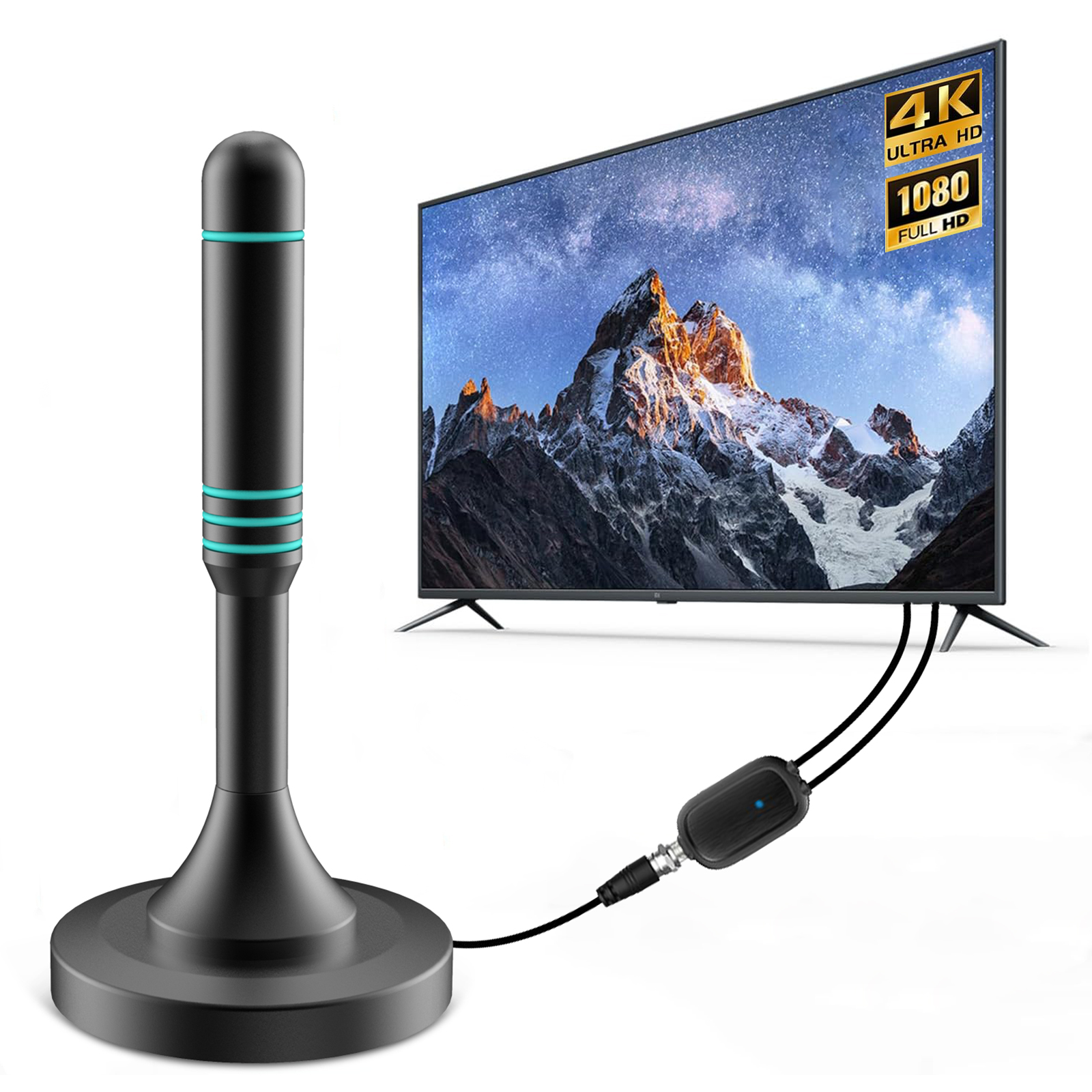 Antuko 4K 1080P Digital TV Antenna for Local Channels