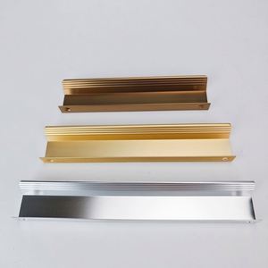 Poignées de porte et de tiroir de style moderne WEKIS, poignées dissimulées pour meubles, boutons de placard de cuisine, quincaillerie pour usage en entrepôt - Product Image 4