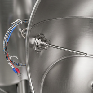 Capteur de température à fil conducteur monté sur filetage NPT G1/2, thermocouple de type <span class=keywords><strong>K</strong></span> J PT100 RTD pour la mesure en pipeline - Product Image 5