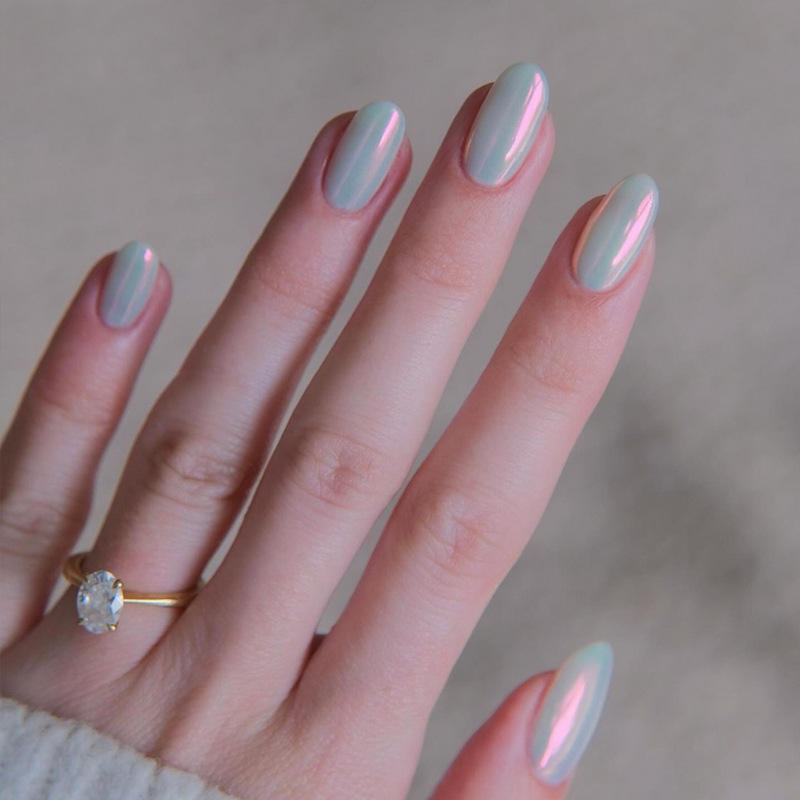 กล่องใส่ BY1432 30เม็ดตาแมวสีฟ้าออโรร่า