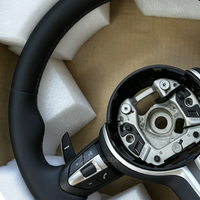Volant de voiture entièrement en cuir personnalisable pour BMW X3 X4 X5 X6 M3 F10 F30 F80 F20 F22 F32 E46 E70 E90 E92 E91 E60 Série 1-7