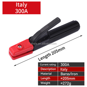 Venta al por mayor Europa estándar Industrial 300A CE certificado latón y hierro soporte de electrodo de soldadura en línea disponible - Product Image 5