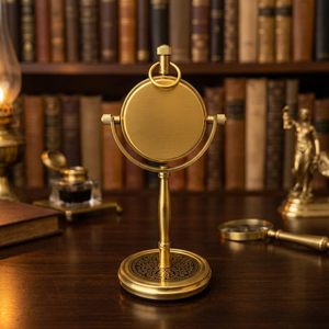 Vintage Brass Mantel <b>Clock</b> Antique Shelf <b>Clock</b> Decorative Tabletop Timepiece Classic <b>Retro</b> Home Office Living Room Decor - Product Image 4