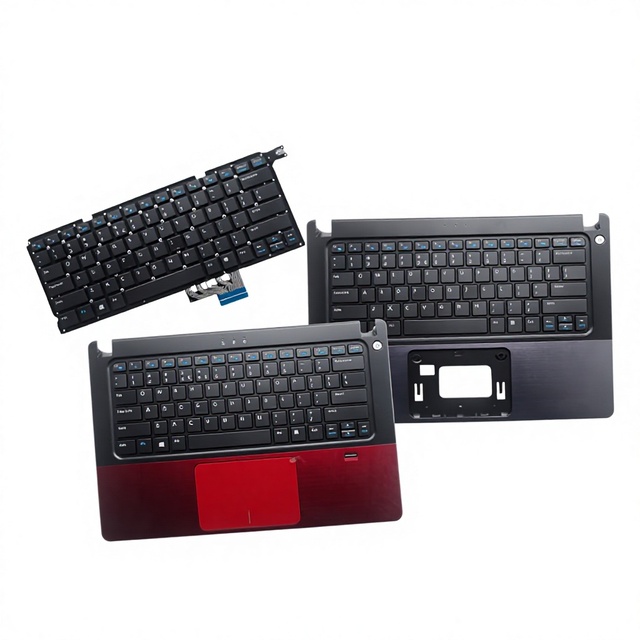 For Vostro5460 Laptop Keyboard and Metal Palm Rest Accessories for RU/BR Version Made in China