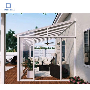 Véranda en aluminium pour jardin résidentiel, espace de vie extérieur - Product Image 6