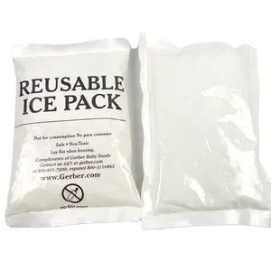 Hot Selling Factory Wholesale Cooler Brick Reusable Cooling Gel Ice Pack for Food Delivery