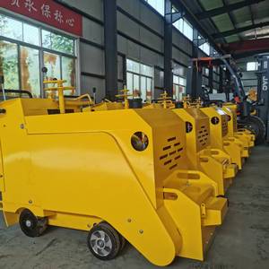 Máquina Fresadora de Pisos de Concreto Amarilla, Escarificadora de Carreteras de Uso Pesado con Motor de Alta Potencia - Product Image 4
