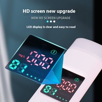 Alcootest portable USB rechargeable HTM A8, haute précision, usage professionnel, affichage intelligent, testeur d'alcoolémie 0,05% BAC