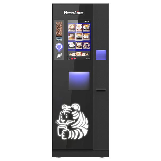 Coffee Vending Machine Fully Automatic With Card Payment Quick Espresso Coffee Machine for Restaurant Office