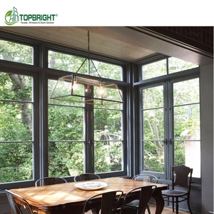 หน้าต่างบานเปิดแบบฝรั่งเศส ราคาประหยัด ทำจากเหล็กและอลูมิเนียม  แบบเปิดด้านใน  แบบผลัก-ดึง  และแบบสวิง - Product Image 6