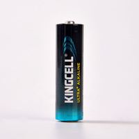 KINGCELL Nouvelles piles alcalines ultra puissantes AA 1,5 V LR6, lot de 4