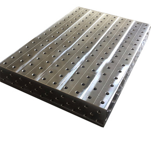 Đồ đạc làm việc đồ gá lắp với hệ thống kẹp D28 D16 thép đúc hàn gang thấm Nitơ 3D Hàn bảng - Product Image 3