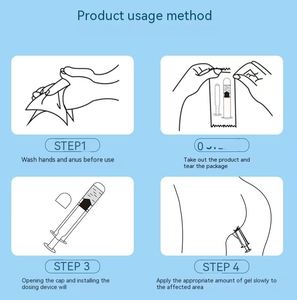 有機中国のハーブ痔核ケア,自然の痛みを軽減リーチソース動物エキス製品から - Product Image 2