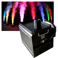 Balletstar 4000W DMX RGB LED Stage CO2 Jet Cannon Liquid DJ Smoke Machine AC110V-220V pour fêtes, clubs, événements