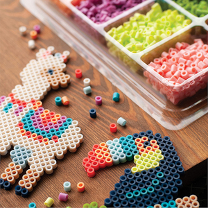 Kit de perles Hama à fusionner DIY, kit de perles éducatives pour projets artistiques DIY, cadeaux de vacances pour enfants et adultes - Product Image 3