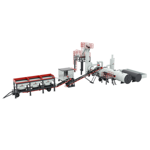 Centrale à béton mobile pour mélange à chaud, mini centrale à béton pour le mélange de bitume - Product Image 6