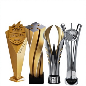Trofeo de Metal Moderno y Minimalista Personalizado Directo de Fábrica para Concursos de Música y Arte - Product Image 1
