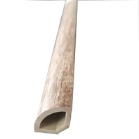 Réducteur de planche d'escalier en PVC, moulage en T, accessoires de plancher en PVC