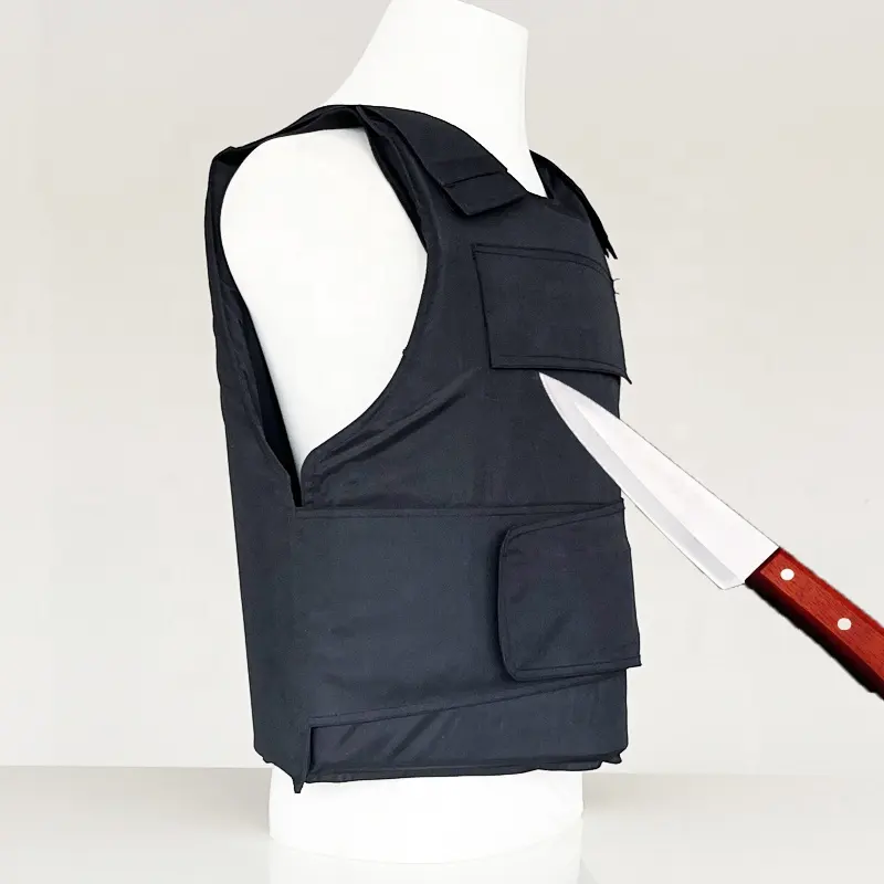 XL Veiligheidsbescherming Verbergen Heimelijk Anti Mes Snijvast Steekbestendig Vest Voor Zakenman Steekbestendig