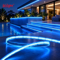Bande lumineuse LED COB en silicone étanche IP67 24V facile à installer, flexible, 720 LED, longueur personnalisée, décoration intérieure, bar