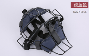 पेशेवर बेसबॉल खेल सुरक्षात्मक चेहरा गार्ड धातु बेसबॉल नरम गेंद मारना अभ्यास चेहरे की ढाल बेसबॉल चेहरा हेलमेट - Product Image 6