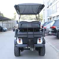 Nouvelle Voiture Électrique Tout-Terrain de Luxe 4 Places 48V CE à Basse Vitesse, Chariot de Golf Électrique