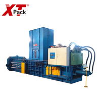 Compacteur de déchets en carton et plastique automatique horizontal de grande taille XTPACK de haute qualité, pression de 150 tonnes