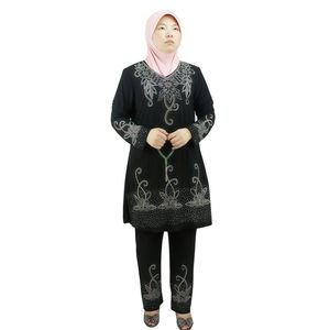 2026 <b>Coat</b>-style Islamic clothing, women's Muslim dress, <b>robe</b> with belt, straight cut, polyester, long length, four-way stretch - Product Image 4
