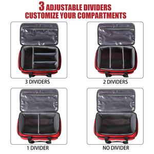 Tùy chỉnh công suất lớn có thể tháo rời bền nhãn hiệu Viện trợ đầu tiên responder y tế Xe đẩy túi với bánh xe - Product Image 3