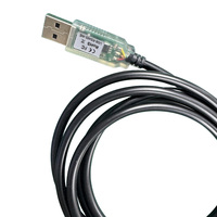 Cable convertidor USB a RS485 Utech de 1.8M con revestimiento de PVC trenzado de cobre puro, 6 hilos, 4-20mA, FTDI FT232R SP485