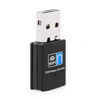Vente en gros 300mbps 802.11n adaptateur Wifi 300m Usb Dongle antenne Mini USB Wifi adaptateur pour PC