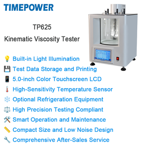TIMEPOWER TP625 peralatan <span class=keywords><strong>Viscometer</strong></span> minyak penguji viskositas kinematik - Product Image 3
