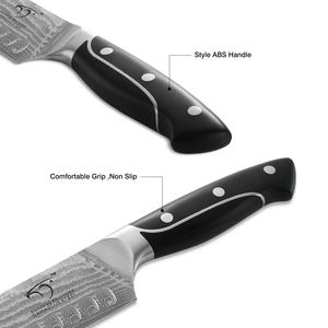 <span class=keywords><strong>Véritable</strong></span> <span class=keywords><strong>couteau</strong></span> de cuisine <span class=keywords><strong>damas</strong></span> <span class=keywords><strong>couteau</strong></span> Santoku japonais haute qualité 67 couches VG-10 <span class=keywords><strong>couteau</strong></span> de coupe <span class=keywords><strong>damas</strong></span> avec manche ABS - Product Image 4