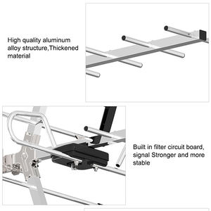 <span class=keywords><strong>Antena</strong></span> de TV Digital HD de Alta Ganancia para Exteriores, <span class=keywords><strong>Antena</strong></span> UHF de Onda Terrestre de Aluminio, <span class=keywords><strong>Antena</strong></span> de Largo Alcance DVB-T2, <span class=keywords><strong>Antena</strong></span> <span class=keywords><strong>TDT</strong></span> Externa - Product Image 2