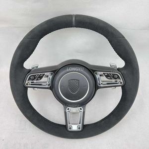 Volante deportivo para <span class=keywords><strong>Porsche</strong></span> Cayman 718 Cayman 982 <span class=keywords><strong>S</strong></span> GTS 4 GT4 RS Style <span class=keywords><strong>Edition</strong></span> 2013 A 2016 - Product Image 5