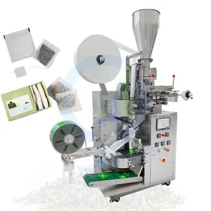 OCEAN Industrial Automatic Spiral Weigh Fill Process Filter Sachet Small Tea Bag Pack Machine with Thread