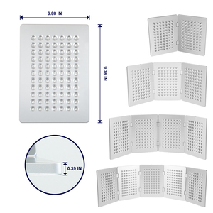 Panel Terapi Cahaya Merah 660nm 850nm, Panel Terapi Cahaya Inframerah LED untuk Seluruh Tubuh dan Kulit Wajah - Product Image 2