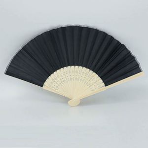Floral Design <b>Hand</b> Fan <b>Made</b> From Bamboo Elegant Craftwork - Product Image 6