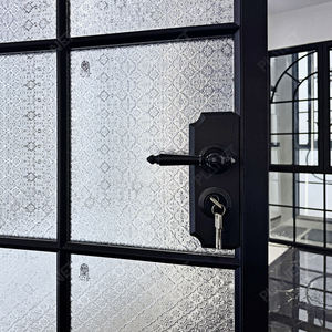 Portes battantes en alliage d'aluminium anciennes rétro françaises personnalisées Portes en verre d'aluminium - Product Image 6