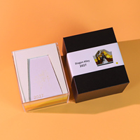 Juego de Calendarios 3D de Papelería de Moda 2027, Bloc de Notas 3D con Escultura de Papel Exquisita Personalizada, Notas de Calendario Personalizadas