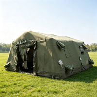 Tente de Commandement Extérieure Gonflable à Structure Pneumatique 1000D en PU Robuste, Étanche et à Montage Rapide pour Opérations sur le Terrain et Secours en Toutes Saisons