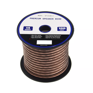 สายลำโพงเสียงและวิดีโอ CL2 Ultra Flexible แบบยืดหยุ่นพิเศษ HD 2 แกน 12/14/16/18AWG ทองแดงตีเกลียว หุ้มด้วย PVC - Product Image 5