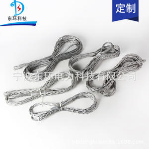 Manchon de traction latérale pour câble à fibres optiques en aluminium toronné à âme en acier, personnalisé, 70-1250, à conducteur simple ou double tête - Product Image 5