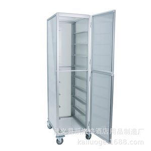 Detachable Commercial Enclosed Aluminum Alloy <b>Baking</b> Tray Rack 600x400 Hinged Door Bakery <b>Equipment</b> - Product Image 5