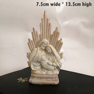 Nacimiento de la Sagrada Familia en Resina en Stock, Set Religioso Católico Pintado a Mano, Estatua Duradera Marca Ennas, Escultura de la Estatuilla de Jesús - Product Image 3
