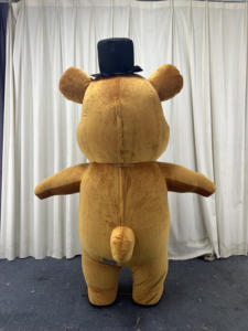 Disfraz Inflable de Oso de <span class=keywords><strong>FNAF</strong></span> de 2m, Disfraz de Mascota de Dibujos Animados, Traje de Oso de Freddy para Adultos, Disfraz de <span class=keywords><strong>Cosplay</strong></span> con Temática de Fazbear en Venta - Product Image 3